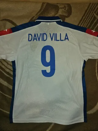 Camiseta Real Zaragoza Lotto David Villa