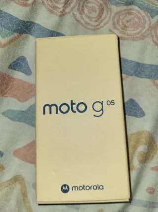 Motorola Moto G05 Azul Nuevo