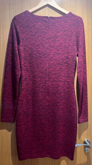 Vestido Superdry Rojo y Negro Talla M