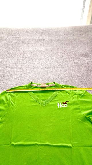 Camiseta vintage de Hollister talla XL color verde