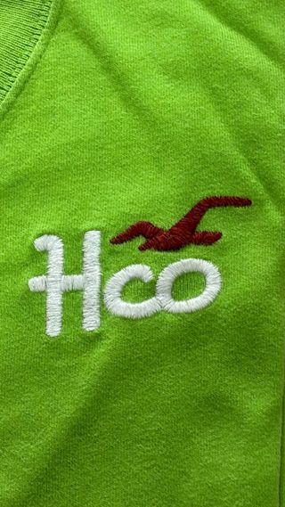 Camiseta vintage de Hollister talla XL color verde