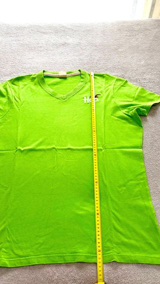 Camiseta vintage de Hollister talla XL color verde