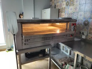 Horno de gas Zanolli para 6 pizzas