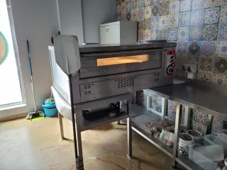 Horno de gas Zanolli para 6 pizzas