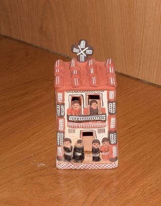 Igreja Peruana Artesanal Cerâmica Barro