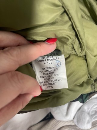 Saco de dormir camuflaje adulto -20 grados altus