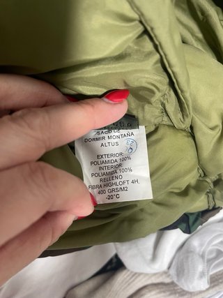 Saco de dormir camuflaje adulto -20 grados altus