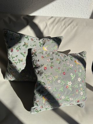 Cojines decorativos de terciopelo !!!!