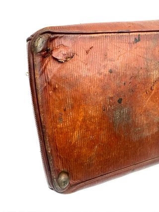 Borsa medico vintage pelle primi ‘900 doctor bag