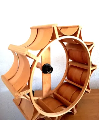 Lámpara Techo Diseño Nórdico Madera