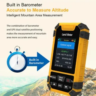 Medidor Topográfico GPS Land Meter