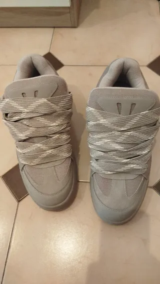 Zapatillas Bershka Skate Grises