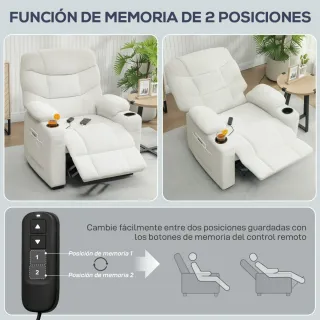 Sillón Relax Eléctrico Silencioso