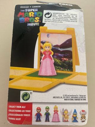 Figura Peach Super Mario Bros la pelicyla