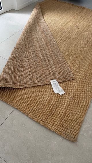 Alfombra Yute Ikea Lohals 2x3m Beige/Marrón