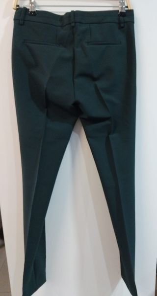 Pantalones sastre Massimo Dutti verdes