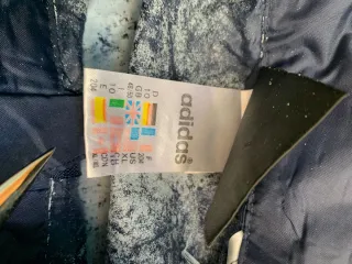 Chaqueta Cortavientos Adidas Vintage Azul