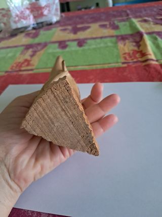 Statuetta delfino in legno intagliato