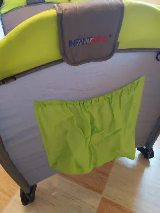 Cuna de viaje plegable