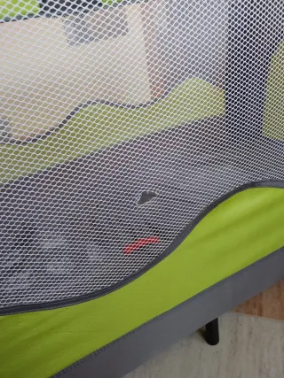 Cuna de viaje plegable