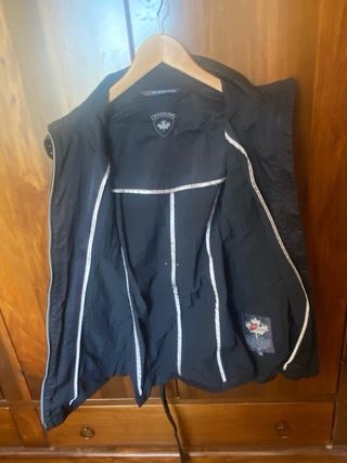Giacca Canadien's donna nera mezza stagione