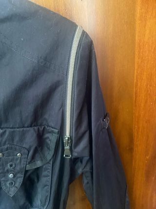 Giacca Canadien's donna nera mezza stagione