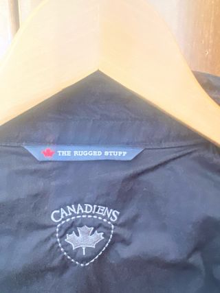 Giacca Canadien's donna nera mezza stagione