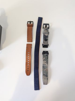 Garmin Fenix 7S Sapphire Solar IMPECABLE+ correas