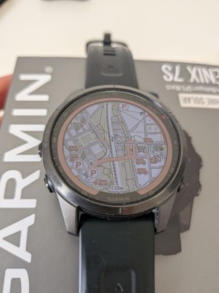 Garmin Fenix 7S Sapphire Solar IMPECABLE+ correas