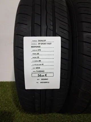 175 65 15 84H DUNLOP SP SPORT FAST RESPONSE