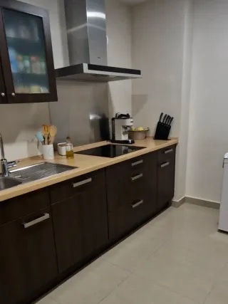 Cocina con electrodoméstos