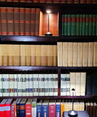 Coppia Lampade Arredamento Wireless, Touch, Nero.