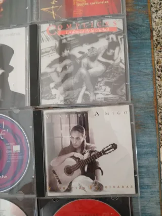 Lote 16 CDs Pop Nacional e Internacional