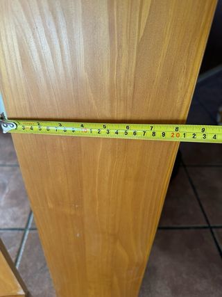 2 Estanterías Madera Pared