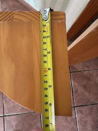 2 Estanterías Madera Pared