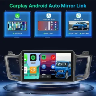 Pantalla Toyota RAV4 2013-2019 Android 13
