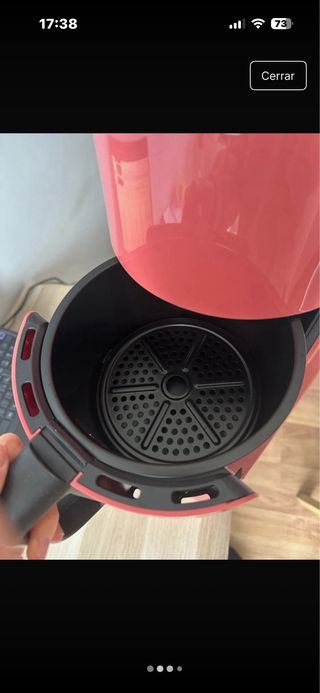 Freidora de aire CREATE rosa