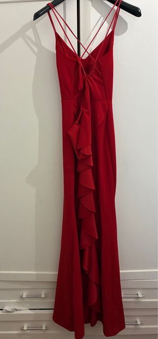 Vestido Rojo Fiesta/Graduación