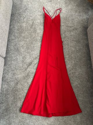 Vestido Rojo Fiesta/Graduación