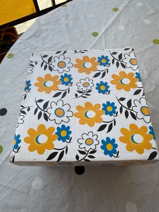 Juego de café vintage floral