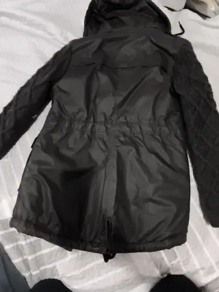 Chaqueta marron con forro blanco Talla S