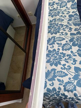 Colchoneta cambiador bebé estrellas