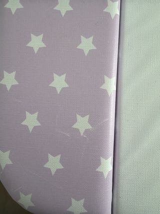 Colchoneta cambiador bebé estrellas