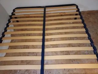 Somier 150cm Metal y Madera pikolin