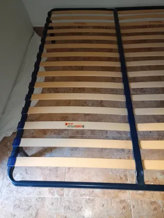 Somier 150cm Metal y Madera pikolin