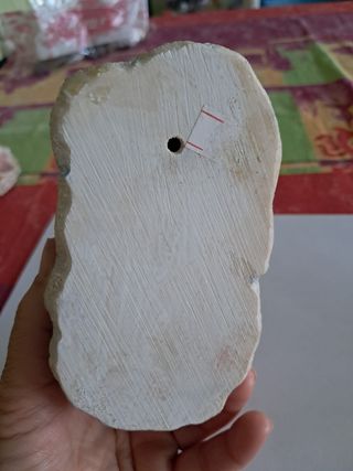 Statuetta renna con palla di neve souvenir