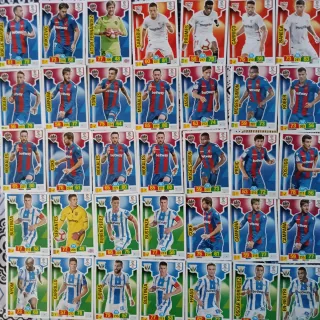 ADRENALYN XL, 2018,19. LOTE n2. Cromos Fútbol