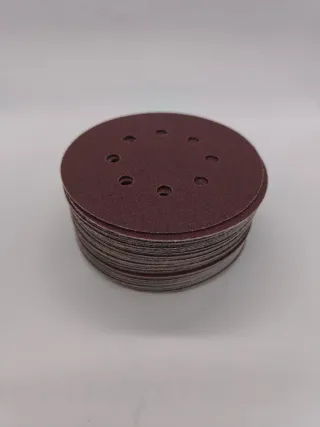 50 Discos Lija Fandeli 12.7 cm (80, 120, 220)