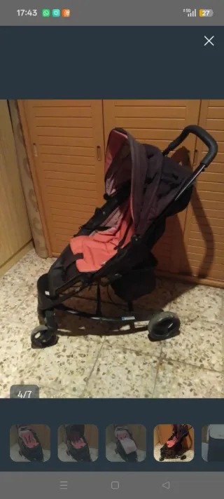 Silla de paseo Be Cool