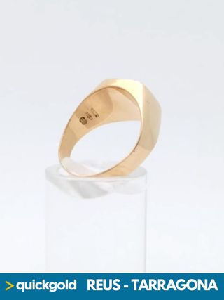 035-01-00533 ANILLO ORO BLANCO 18K SELLO T17